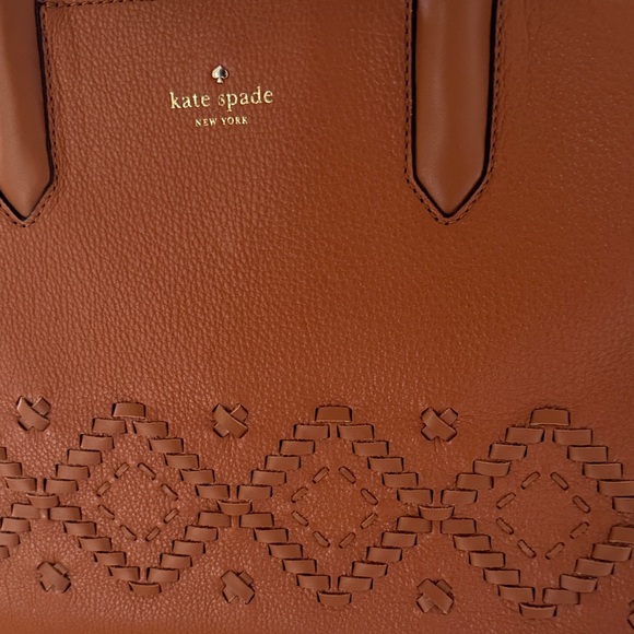 Kate Spade Tan Leather Satchel - Picture 4 of 5